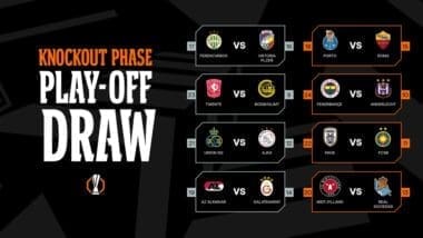Knockout Phase - Play-Off Draw 2025