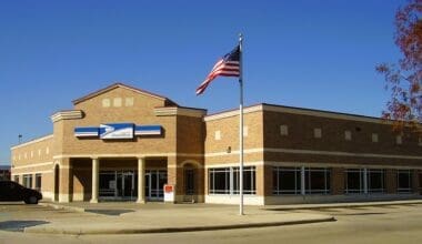 A typical post office station in the Spring Branch area of Houston, Texas