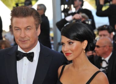 Alec Baldwin & Hilaria Thomas at the premiere of Moonrise Kingdom - the gala opening of the 65th Festival de Cannes