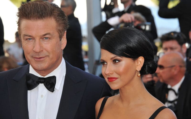 Alec Baldwin & Hilaria Thomas at the premiere of Moonrise Kingdom - the gala opening of the 65th Festival de Cannes