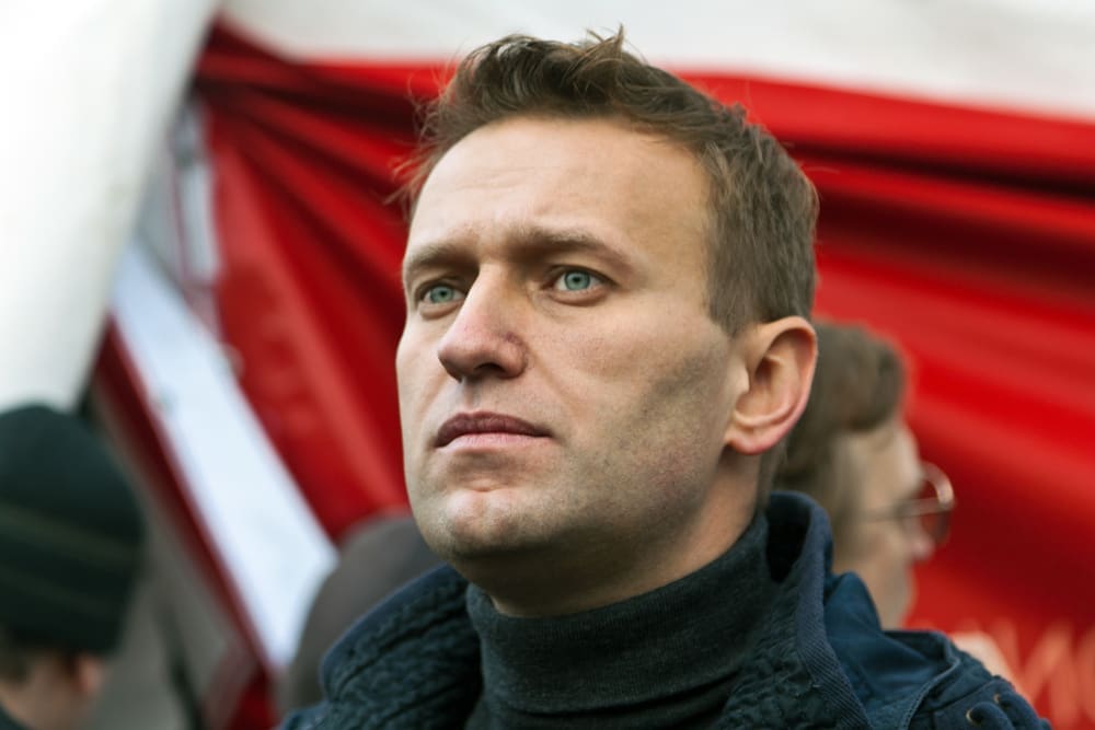 Alexey Navalny. Demonstration in Russia. Russian March on the day of national unity in the Moscow district of Lublino, November 4, 2011, Moscow, Russia