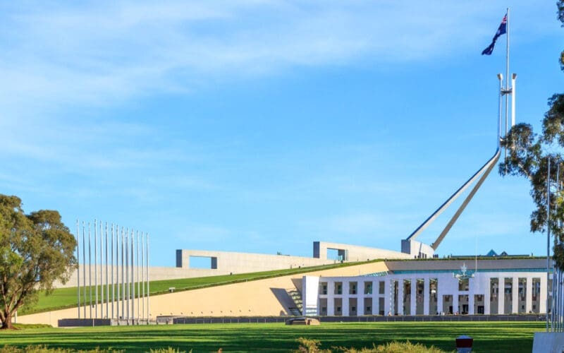 Australian Parliament House in Canberra