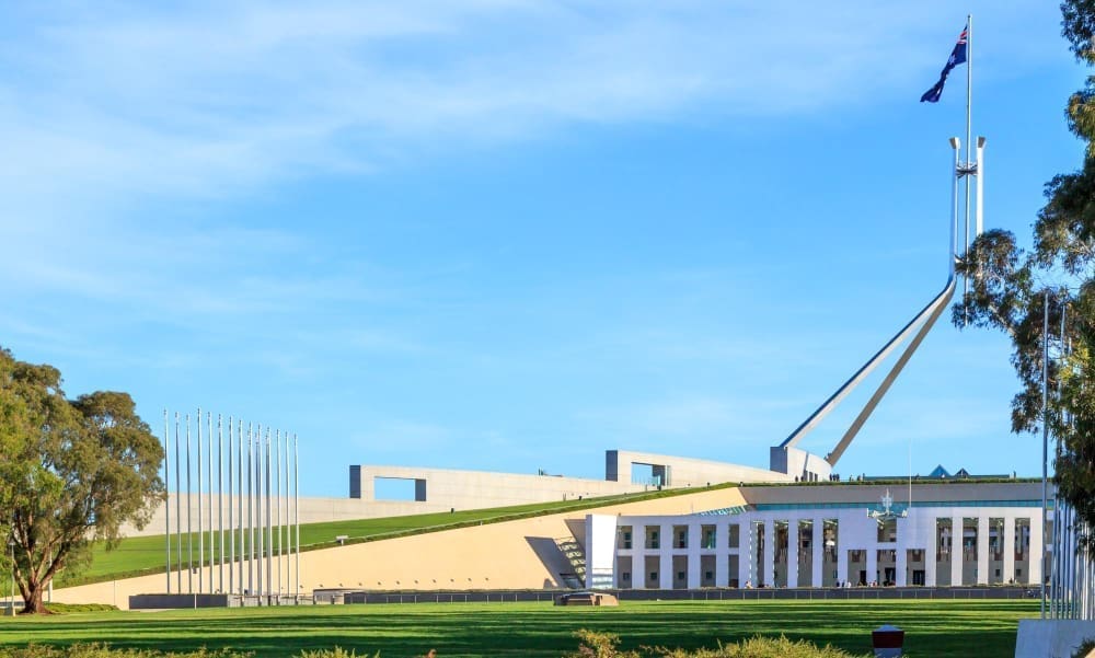 Australian Parliament House in Canberra