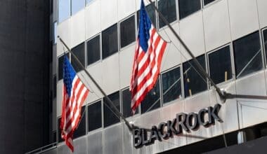 BlackRock logo is seen at its global headquarters in New York City. BlackRock is an American global asset management firm and a provider of investment management