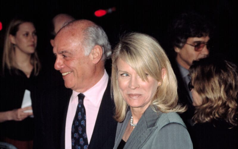 Candice Bergen and her husband Marshall Rose at premiere of ENIGMA, NY 4112002