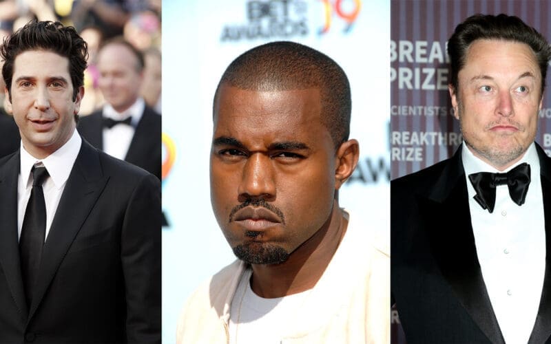 David Schwimmer Calls on Elon Musk to Ban Kanye West from X