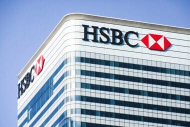 HSBC Canada Square, Canary Wharf. Global headquarters of the one the world's largest banking and financial services organisations