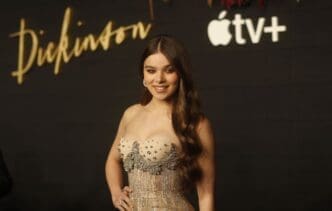 Hailee Steinfeld Attends Red Carpet Premiere of Apple's DICKINSON
