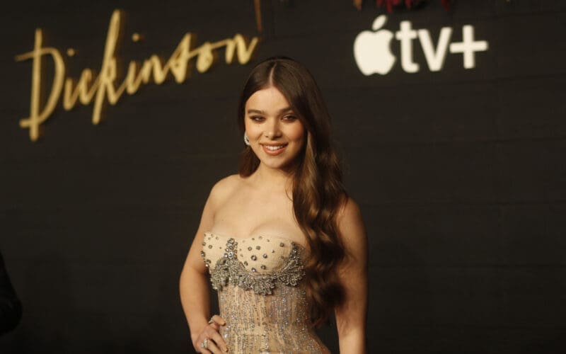 Hailee Steinfeld Attends Red Carpet Premiere of Apple's DICKINSON