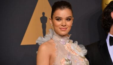 Hailee Steinfeld in the photo room at the 89th Annual Academy Awards at Dolby Theatre, Los Angeles