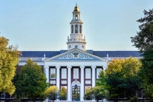 Harvard University in Cambridge, USA