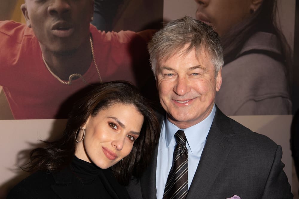 Hilaria Baldwin and Alec Baldwin attend opening night of "West Side Story" on Broadway at The Broadway Theatre on February 20, 2020 in New York City