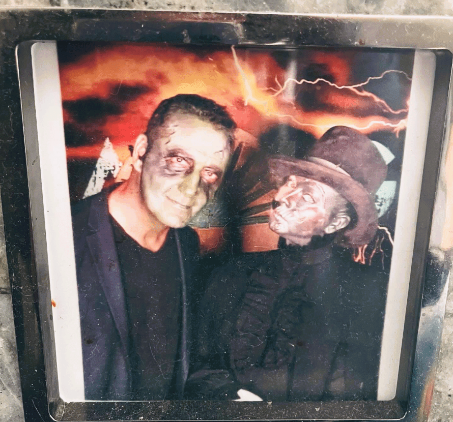 Jay Cohen and Michelle Trachtenberg celebrating Jay's birthday. Michelle's message on her Instagram post: Happy Birthday to the man who puts up with me, @jaymcohen ❤️‍🔥💋🎂