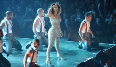 Jennifer Lopez at the JLO Dance Again Tour 2012 on September 21, 2012 in Minsk, Belarus