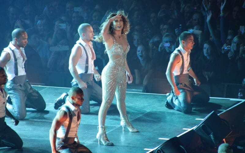 Jennifer Lopez at the JLO Dance Again Tour 2012 on September 21, 2012 in Minsk, Belarus