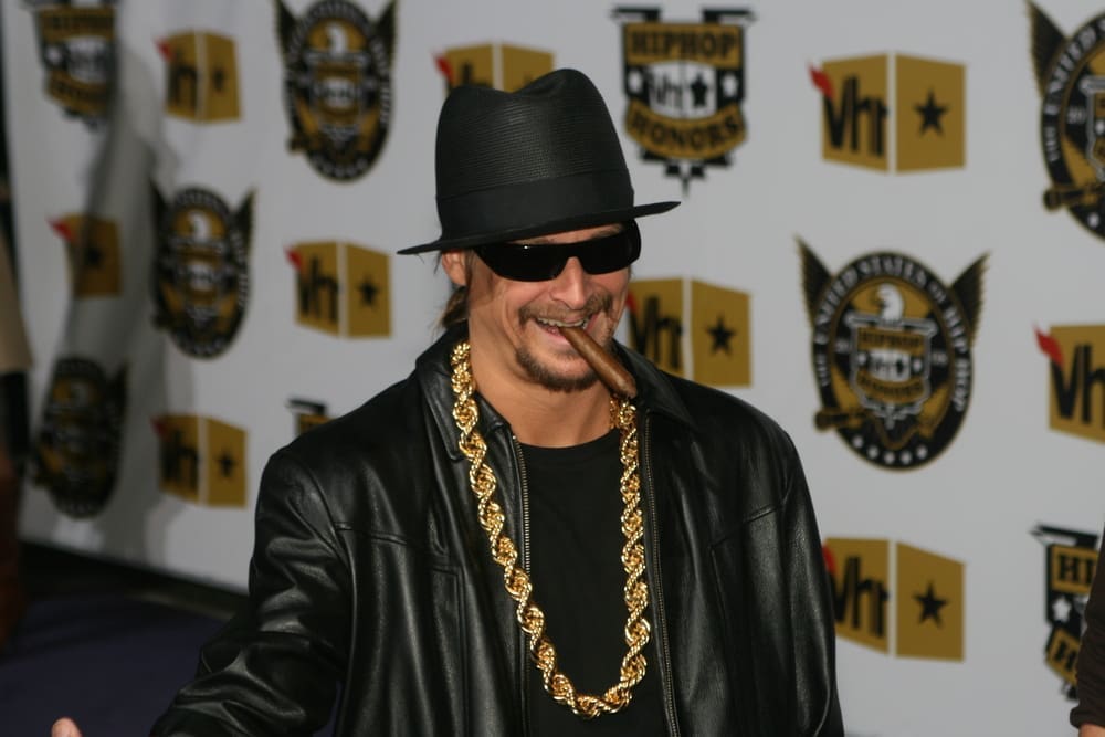 Kid Rock on the purple carpet at the VH-1 Hip Hop Honors October.2, 2008 in New York, New York