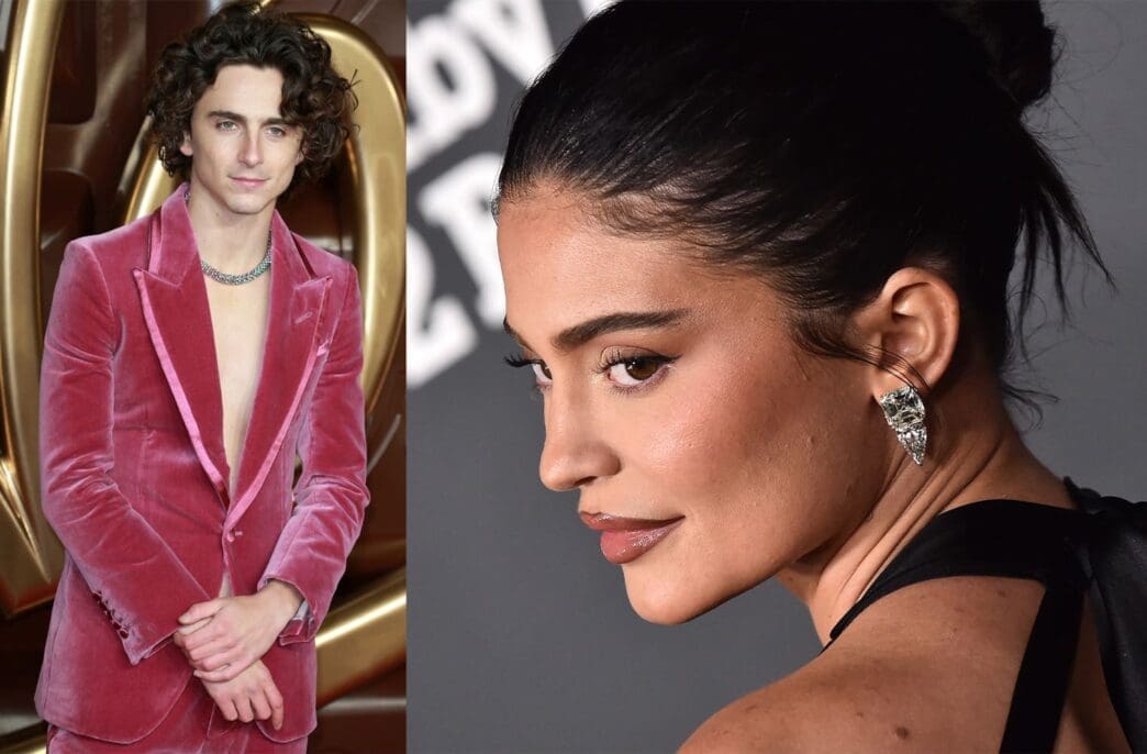 Kylie Jenner and Timothée Chalamet