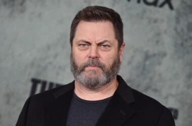 LOS ANGELES - JAN 09 Nick Offerman arrives for HBO’s ‘The Last of Us’ premiere on January 09, 2023 in Westwood, CA