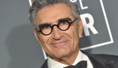 LOS ANGELES - JAN 13 Eugene Levy arrives for ‘24th Annual Critics' Choice Awards on January 13, 2019, in Santa Monica, CA