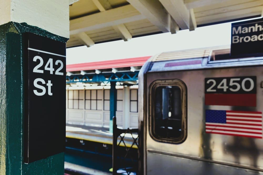 MTA 242nd Street Station at Van Cortlandt Park in the New York City Subway