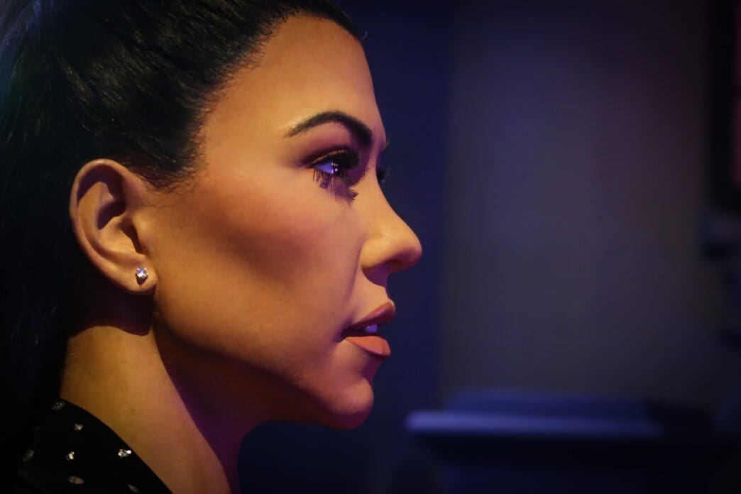 Kourtney Kardashian at Madame Tussauds Wax Museum located at 234 W 42nd St, New York, NY 10036