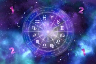 Numerology concept composition