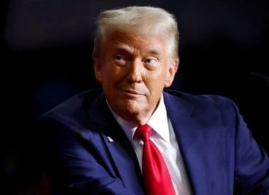 Republican presidential nominee, former President Donald Trump holds a campaign rally at the PPG Paints