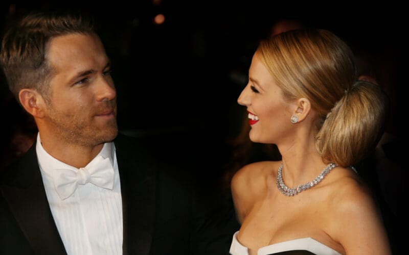 Ryan Reynolds and Blake Lively attend 'The Captive' premiere during the 67th Cannes Film Festival on May 16, 2014 in Cannes, France