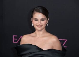 Selena Gomez at the premiere for Emilia Perez at the Egyptian Theatre
