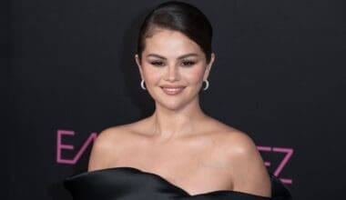 Selena Gomez at the premiere for Emilia Perez at the Egyptian Theatre