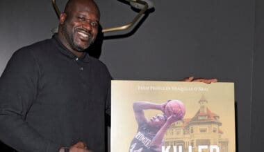 Shaquille Shaq O’Neal attends the 'Killer Bees' New York Special Screening at Landmark 57 Theater on November 12, 2018 in New York City