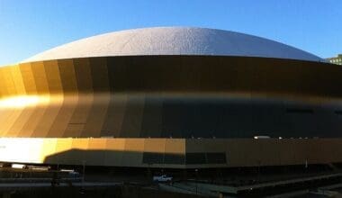 The Superdome has been the home of the Saints since 1975. Photo by Nwill21 - Own work, CC BY-SA 3.0, via Wikimedia Commons