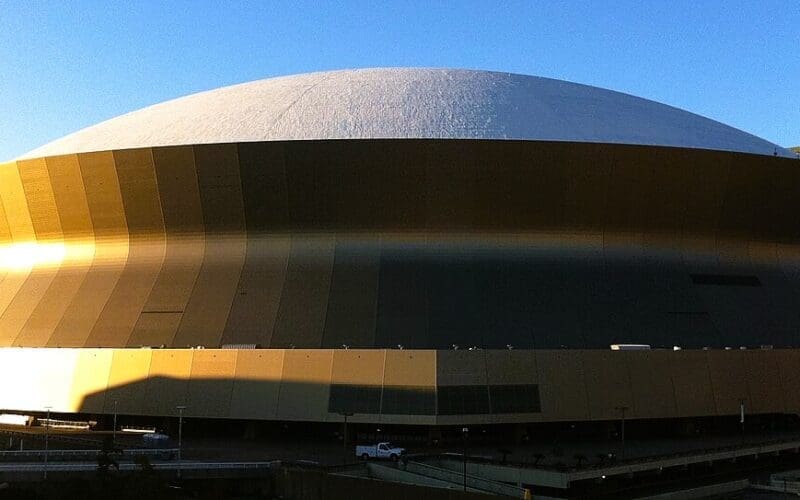 The Superdome has been the home of the Saints since 1975. Photo by Nwill21 - Own work, CC BY-SA 3.0, via Wikimedia Commons