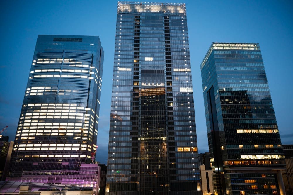 Urban Tokyo streetscape