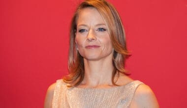 Actress Jodie Foster at red carpet of the Cesar Award at the Fouquet's