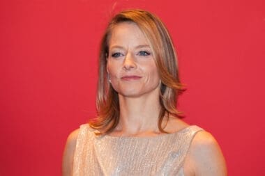 Actress Jodie Foster at red carpet of the Cesar Award at the Fouquet's