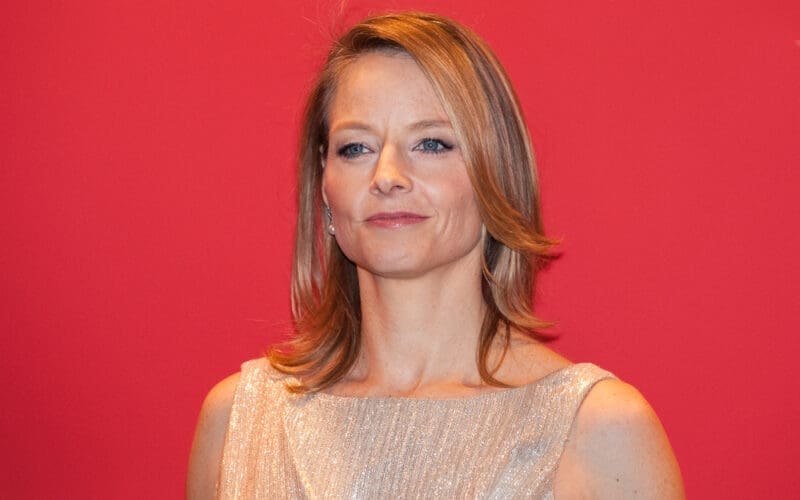 Actress Jodie Foster at red carpet of the Cesar Award at the Fouquet's