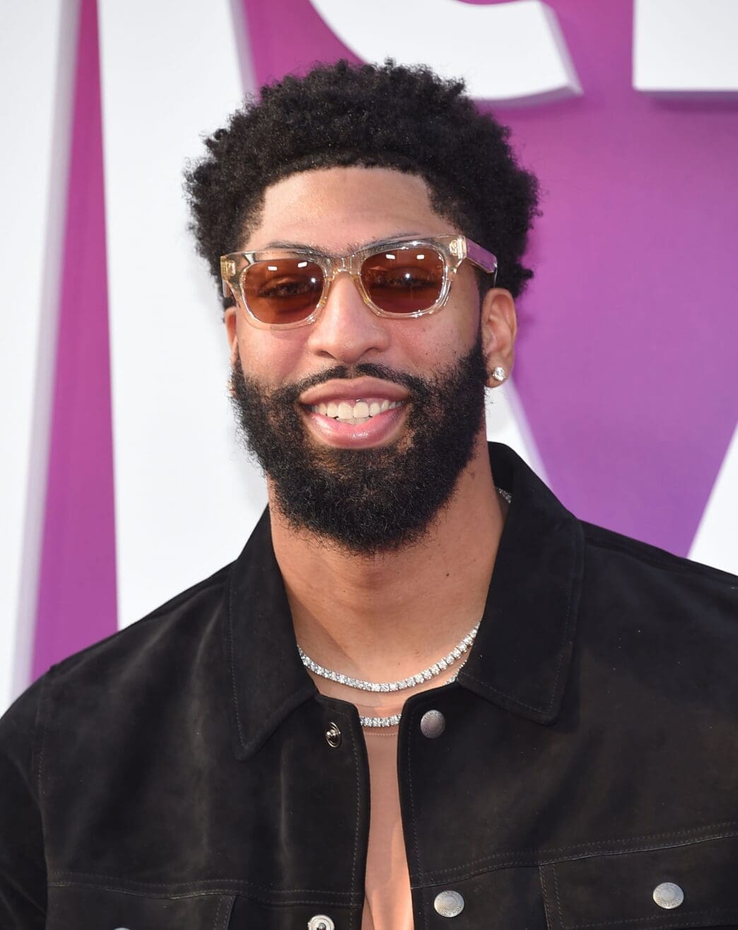 Anthony Davis arrives for the 'Space Jam: A New Legacy' World Premiere on July 12, 2021 in Los Angeles, CA