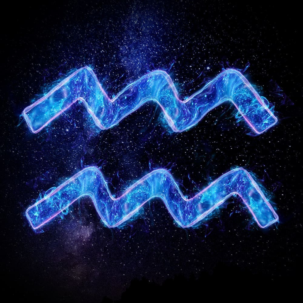zodiac sign Aquarius for astrological horoscope