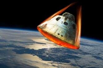CAPE CANAVERAL, FL - 4 NOVEMBER 2023: Boeing's Starliner program in development to launch crewed missions to the International Space Station