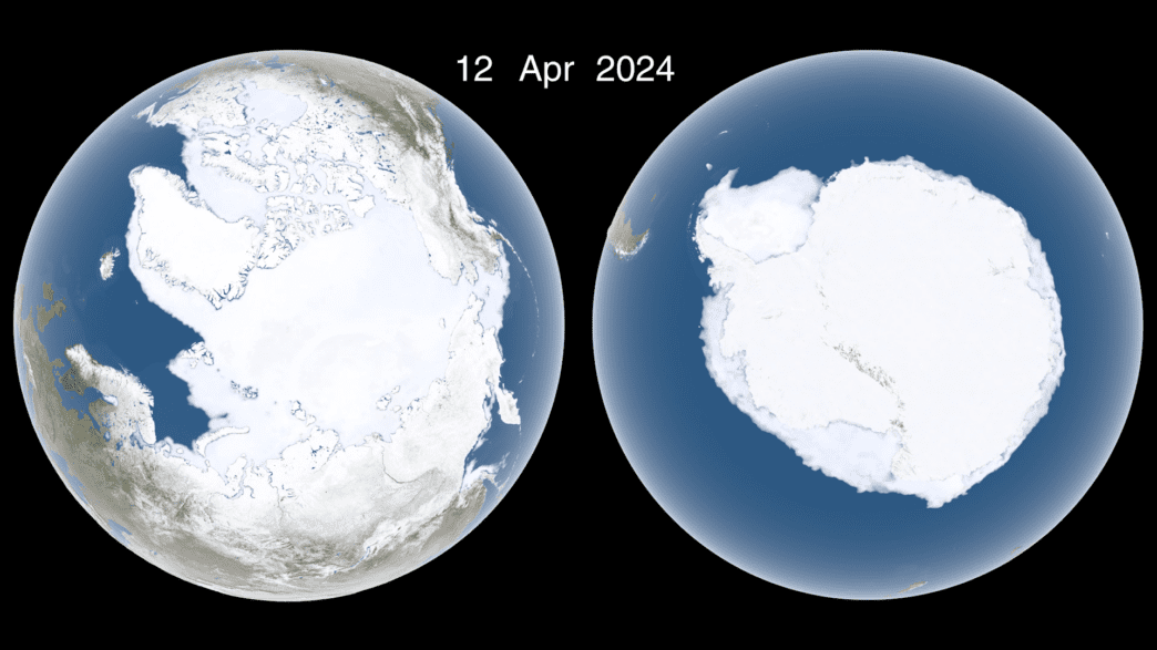 Arctic Winter Sea Ice Levels