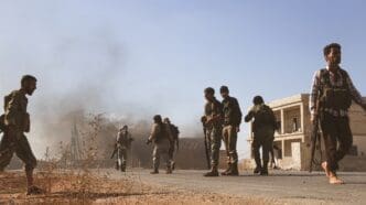 Clashes between the armed opposition and Syrian army