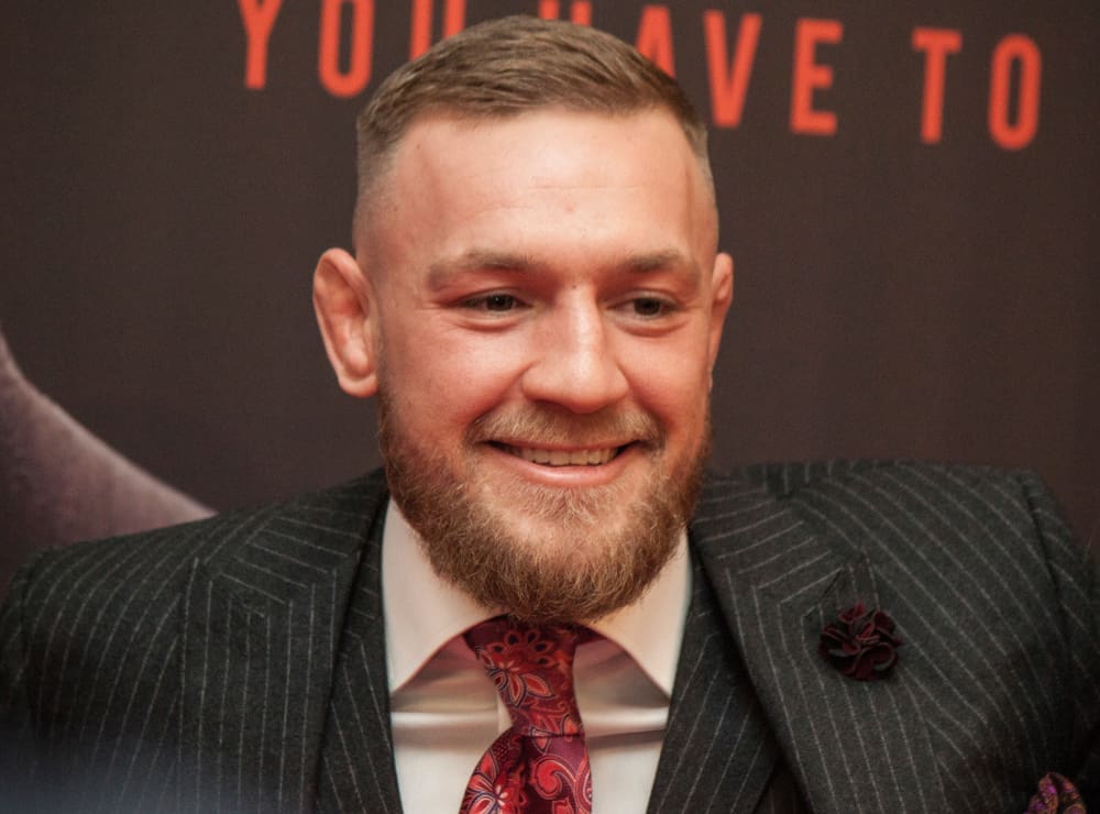 DUBLIN, IRELAND - NOVEMBER 2017 UFC and MMA fighter, Conor The Notorious McGregor at the Irish premiere of the documentary about his rise within the ranks of MMA fighting.
