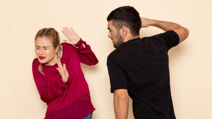 Conceptual Scene on Domestic Violence