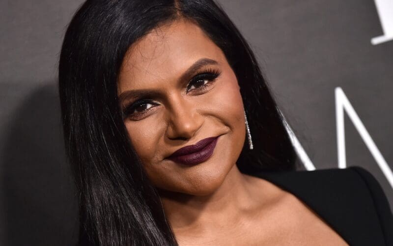Mindy Kaling arrives for ELLE Women in Hollywood on October 17, 2022 in Los Angeles, CA