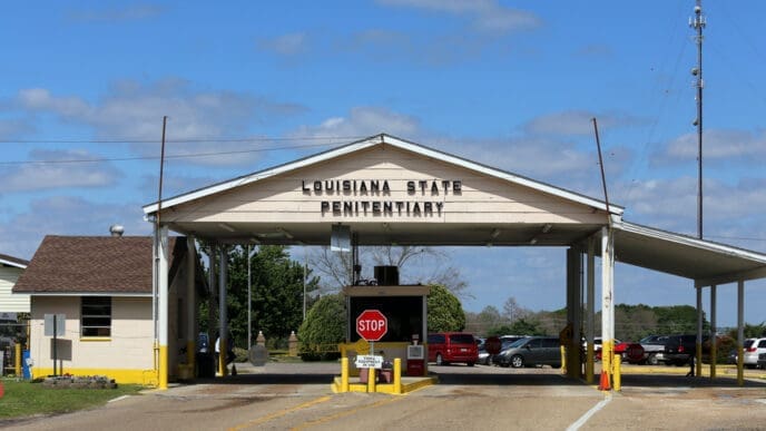 The Louisiana State Penitentiary located in Angola, Louisiana on April 11, 2014