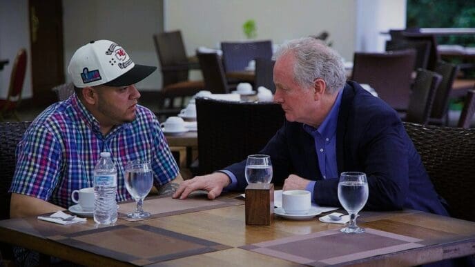 Van Hollen meets with Abrego Garcia, April 2025