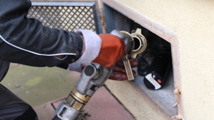 Heating oil home delivery. By Shutterstock.com - U. J. Alexander