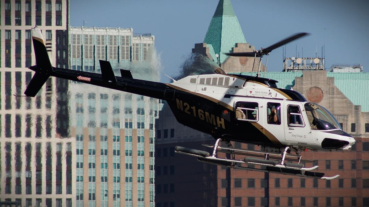 Image of a Bell 206L taken in 2024. By Mackenzie Logie, via Wikipedia Commons