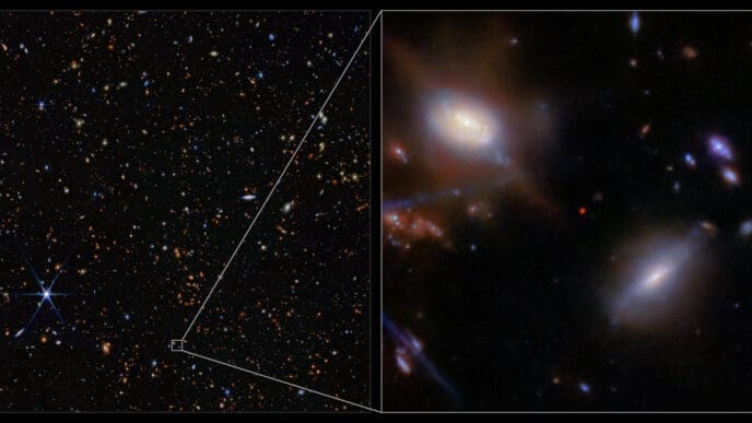 JADES-GS-z13-1 in the GOODS-S field (NIRCam image, clean)